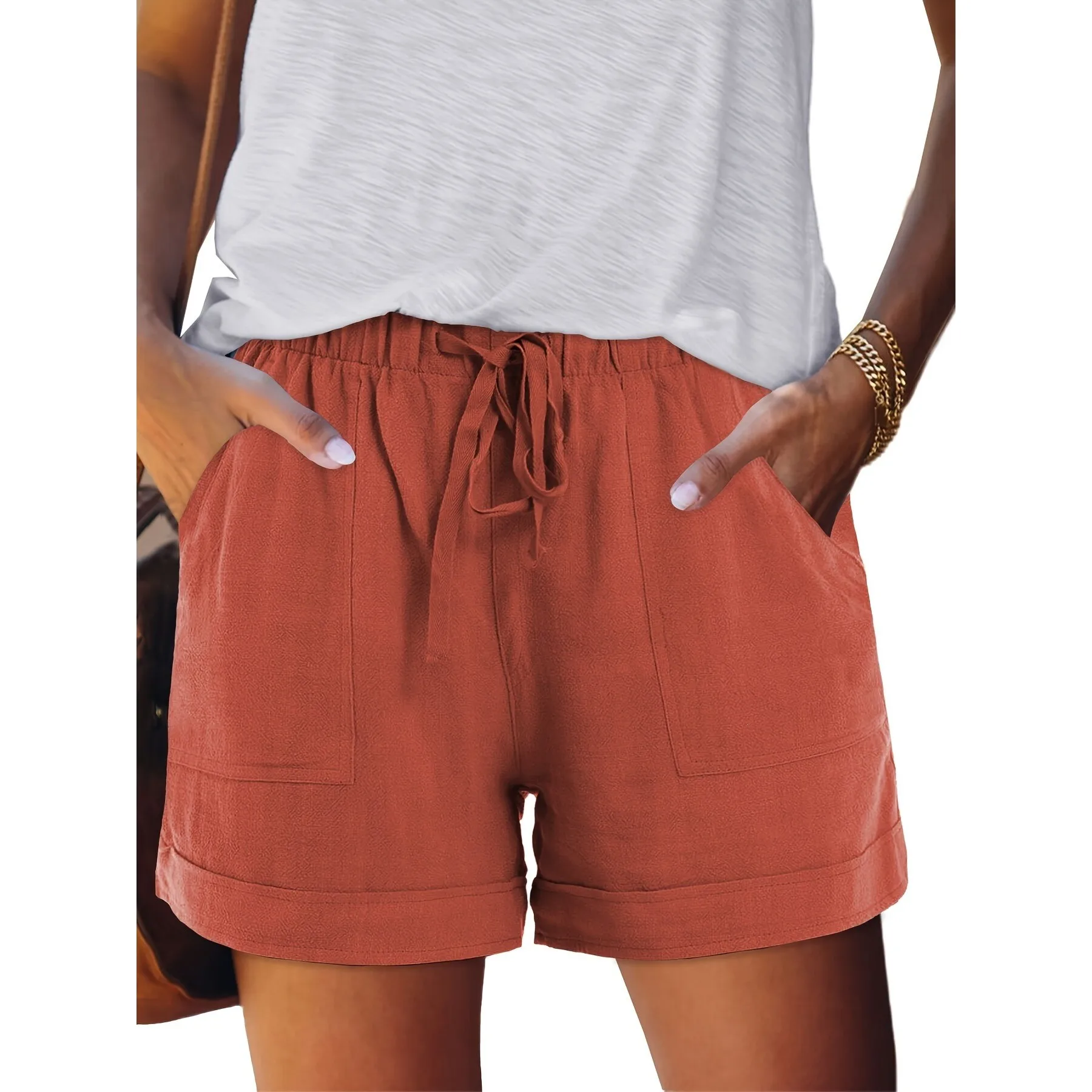 High Waist Floral Print Shorts Women's Casual Harajuku Style Neutral Gender Spring Season Comfortable Other Material Shorts
High Waist Floral Print Shorts Women's Casual Harajuku Style Neutral Gender Spring Season Comfortable Other Material Shorts