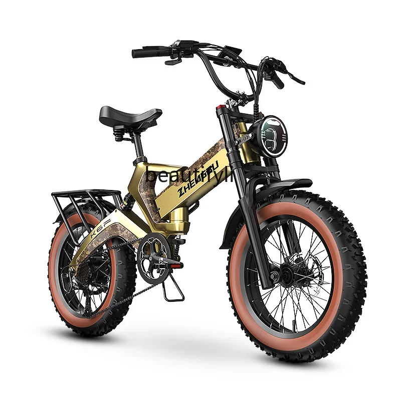 Off-road folding electric vehicle electric power mountain bike lithium battery adult scooter
Off-road folding electric vehicle electric power mountain bike lithium battery adult scooter