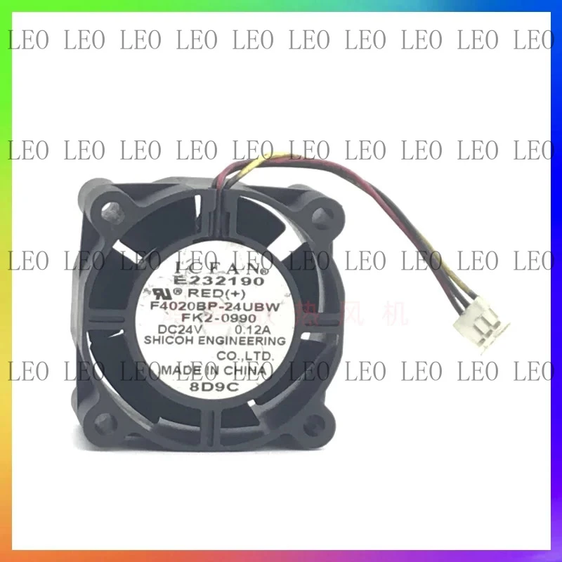 SS 1PCS For ICFAN E232190 F4020BP-24UBW FK2-0990 24 V DC 0.12 A 3-wire cooling fan
SS 1PCS For ICFAN E232190 F4020BP-24UBW FK2-0990 24 V DC 0.12 A 3-wire cooling fan
