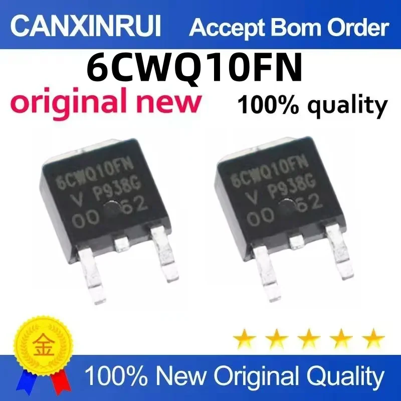 (5-100 pieces) Brand new original 6CWQ10FN surface mount MOS tube 100V 6A TO-252 Schottky rectifier diode
(5-100 pieces) Brand new original 6CWQ10FN surface mount MOS tube 100V 6A TO-252 Schottky rectifier diode