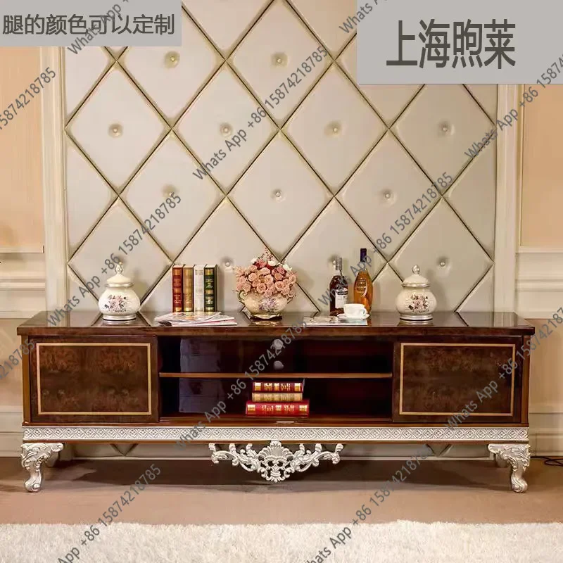 X69 French Court Solid Wood Carving Flower Living Room TV Cabinet High Style Italian European Style Villa High End Furniture Man
X69 French Court Solid Wood Carving Flower Living Room TV Cabinet High Style Italian European Style Villa High End Furniture Man