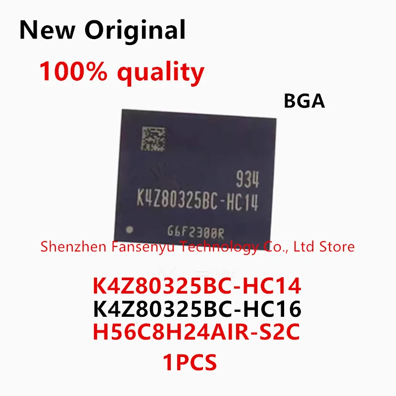 (1piece)100% test K4Z80325BC-HC14 K4Z80325BC-HC16 H56C8H24AIR-S2C K4Z80325BC HC14 HC16 BGA Chip
(1piece)100% test K4Z80325BC-HC14 K4Z80325BC-HC16 H56C8H24AIR-S2C K4Z80325BC HC14 HC16 BGA Chip