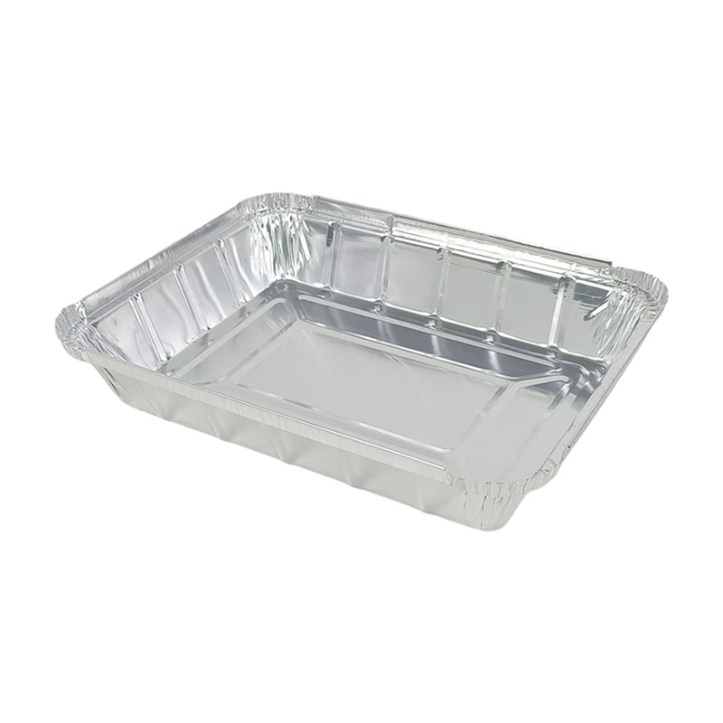10/20/50pcs 1460ml Disposable Aluminum Foil Grill Pan Rectangular BBQ Baking Tray for Fish Roast Food Container Takeaway Box
10/20/50pcs 1460ml Disposable Aluminum Foil Grill Pan Rectangular BBQ Baking Tray for Fish Roast Food Container Takeaway Box