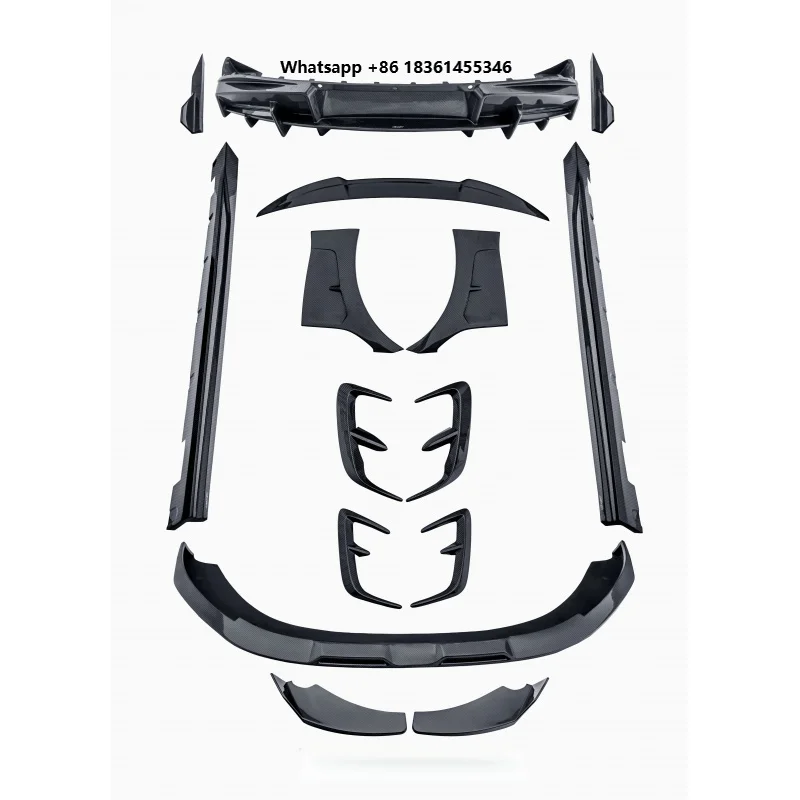 For High Quality Carbon Fiber Body Kit Front Lip Rear Diffuser Side Skirts Spoiler Front Fender
For High Quality Carbon Fiber Body Kit Front Lip Rear Diffuser Side Skirts Spoiler Front Fender