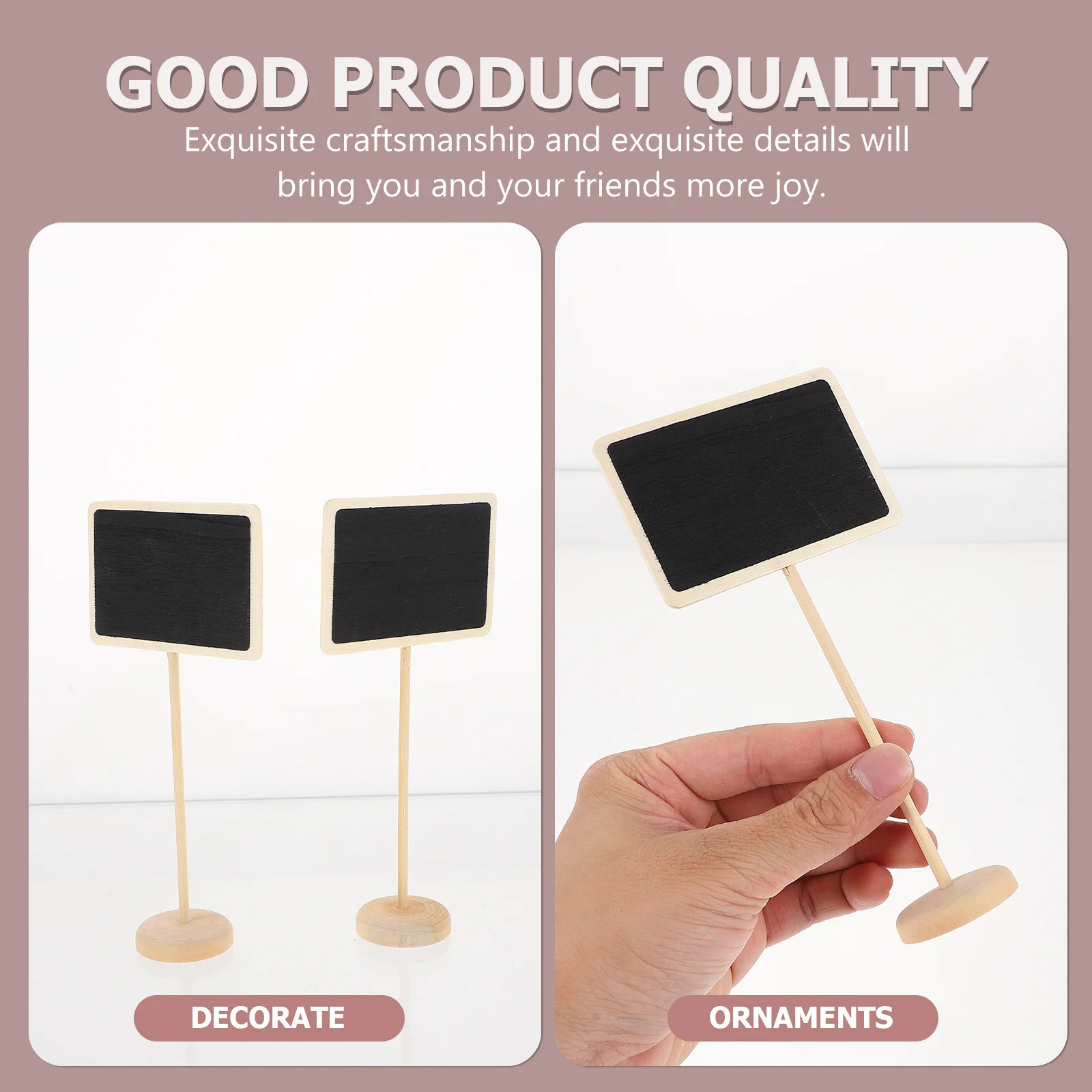 10Pcs Mini Blackboards Wood Chalkboard Toppers Reusable Garden Plant Identification Flower Pot Decor Chalkboard Decor
10Pcs Mini Blackboards Wood Chalkboard Toppers Reusable Garden Plant Identification Flower Pot Decor Chalkboard Decor