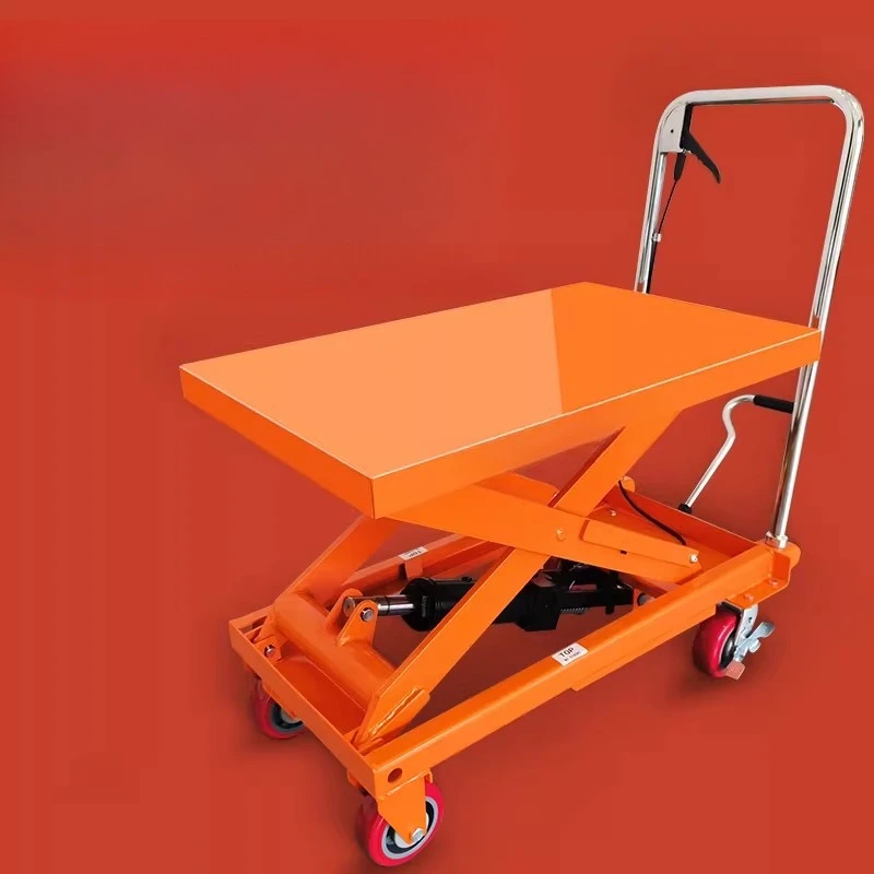 Manual Hydraulic Lift Trolley Simple Durable Lift Trolley Easy Clean Commercial Furniture Carrello Di Sollevamento ZY40TC
Manual Hydraulic Lift Trolley Simple Durable Lift Trolley Easy Clean Commercial Furniture Carrello Di Sollevamento ZY40TC