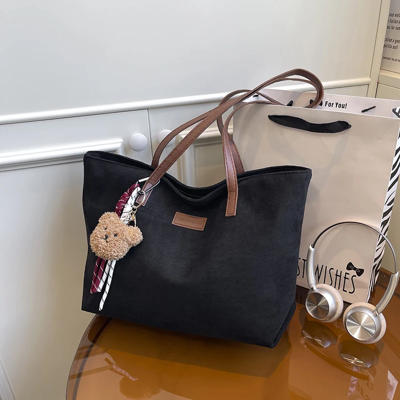 Faionable Large Capaci Tote Bag Casual Commuter Women's oulder Bag Sli All-Match Trendy PU Leather Soft Handbag
Faionable Large Capaci Tote Bag Casual Commuter Women's oulder Bag Sli All-Match Trendy PU Leather Soft Handbag