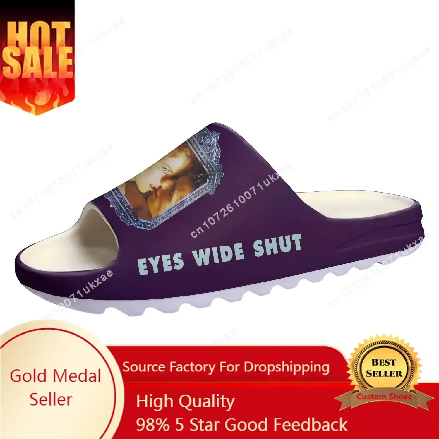 Eyes Wide Shut Soft Sole Sllipers Home Clogs Tom Cruise Step On Water Shoes Mens Womens Teenager Step in Customized Sandals
Eyes Wide Shut Soft Sole Sllipers Home Clogs Tom Cruise Step On Water Shoes Mens Womens Teenager Step in Customized Sandals