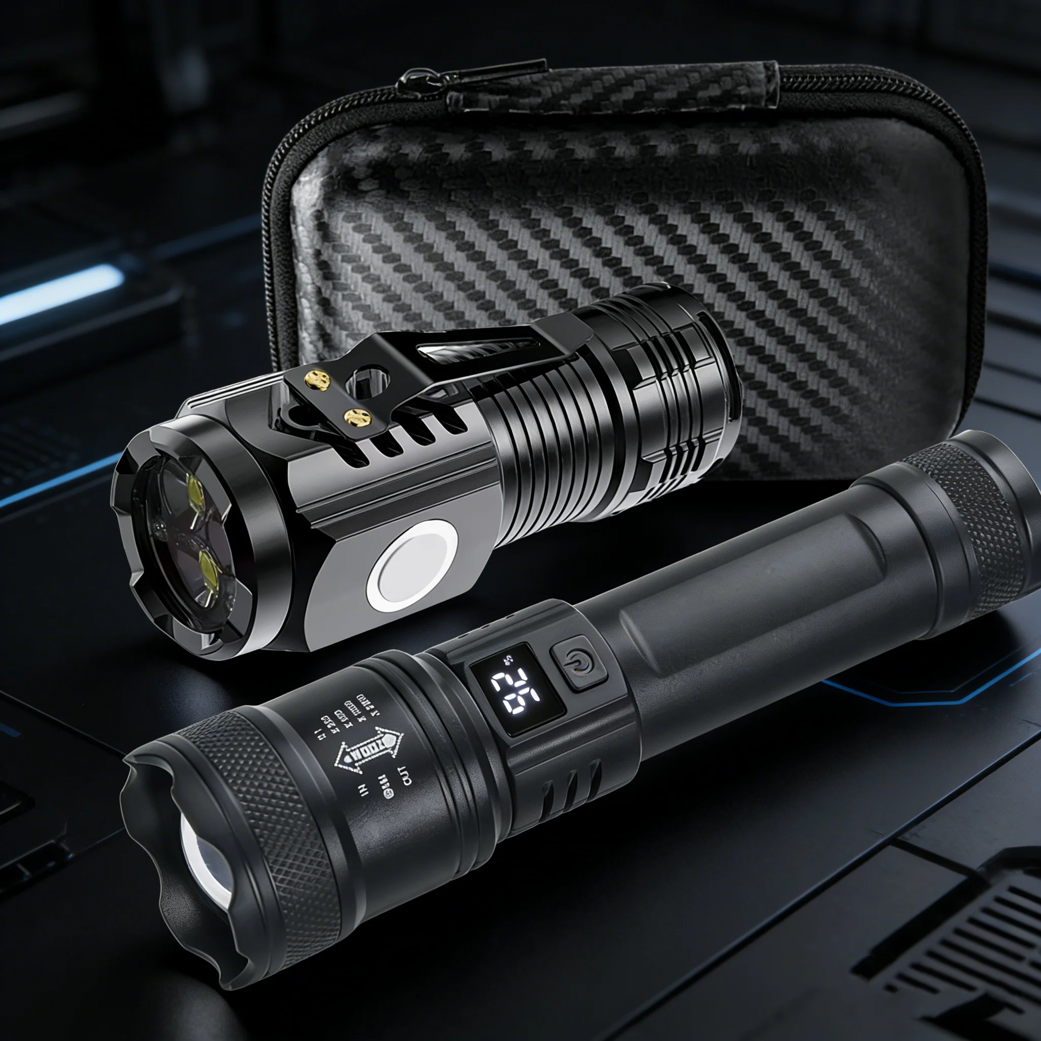 Flashlight Charging Portable Long Range Strong Light Ultra Bright Outdoor Multi functional Work Light
Flashlight Charging Portable Long Range Strong Light Ultra Bright Outdoor Multi functional Work Light