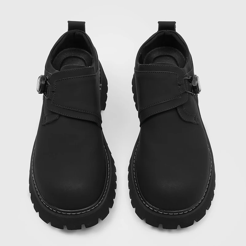Men High End Thick Soled Derby Shoes Business Casual Rotating Buckle Height Increasing Anti Slip Gear Sole Trendy Shoes
Men High End Thick Soled Derby Shoes Business Casual Rotating Buckle Height Increasing Anti Slip Gear Sole Trendy Shoes