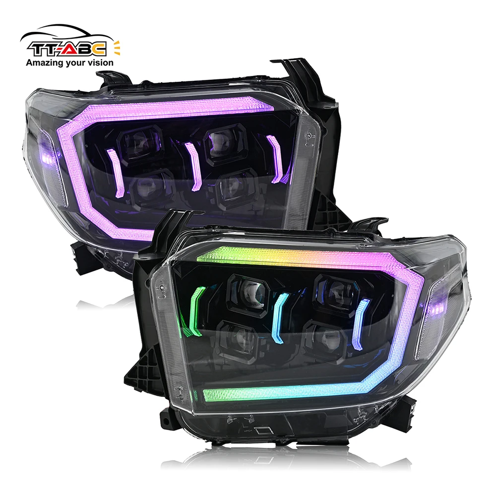 Новые светодиодные RGB-фары для Tundra 2014-2021: Обновленные системы освещения автомобиля с ДХО и головным светом
Новые светодиодные RGB-фары для Tundra 2014-2021: Обновленные системы освещения автомобиля с ДХО и головным светом