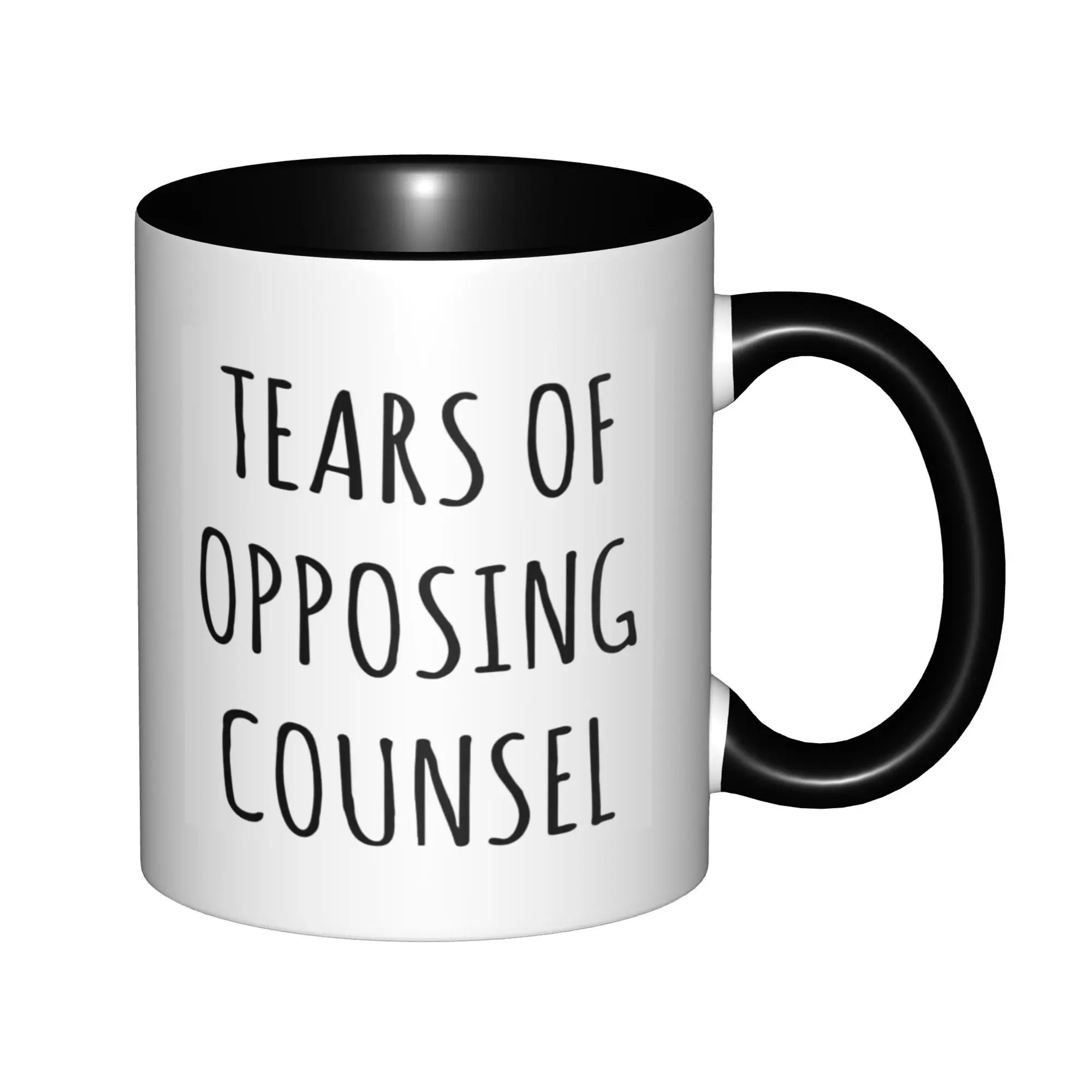 Lawyer Tears of Opposing Counsel Mugs With Black Handle Birthday Coffee Mugs Ceramic Tea Cups 11oz
Lawyer Tears of Opposing Counsel Mugs With Black Handle Birthday Coffee Mugs Ceramic Tea Cups 11oz