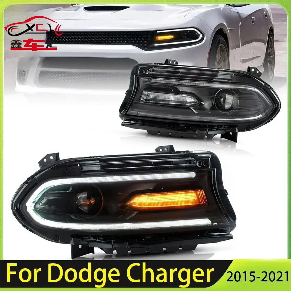 XCH LED Dual Beam Projector Headlights for Dodge Charger 2015-2021 7th Gen Facelift (Seventh Generation, LD)
XCH LED Dual Beam Projector Headlights for Dodge Charger 2015-2021 7th Gen Facelift (Seventh Generation, LD)