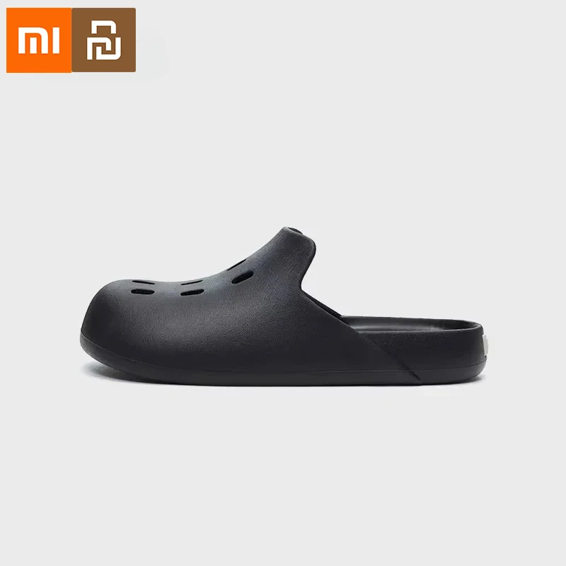 Тапочки Xiaomi Youpin для мужчин, женская трендовая уличная обувь, домашние сандалии, шлепанцы, мягкие нескользящие уютные облачные тапочки из ЭВА 
Тапочки Xiaomi Youpin для мужчин, женская трендовая уличная обувь, домашние сандалии, шлепанцы, мягкие нескользящие уютные облачные тапочки из ЭВА