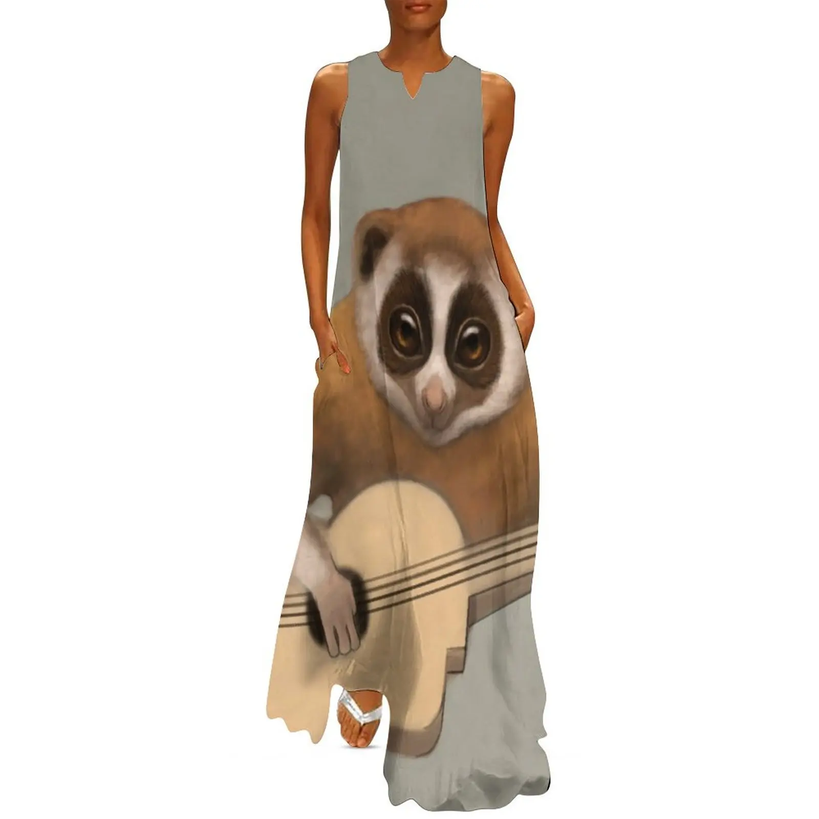Slow Loris and Guitar Long Dress prom dress 2025 elegant evening dresses for women 2025
Slow Loris and Guitar Long Dress prom dress 2025 elegant evening dresses for women 2025