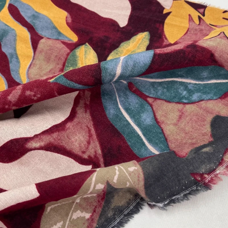 Красочный нерегулярный цветочный принт, стиль масляной живописи, льняная ткань, дышащая, удобная в древнем стиле для блузки, платья, оптовая продажа 
Красочный нерегулярный цветочный принт, стиль масляной живописи, льняная ткань, дышащая, удобная в древнем стиле для блузки, платья, оптовая продажа