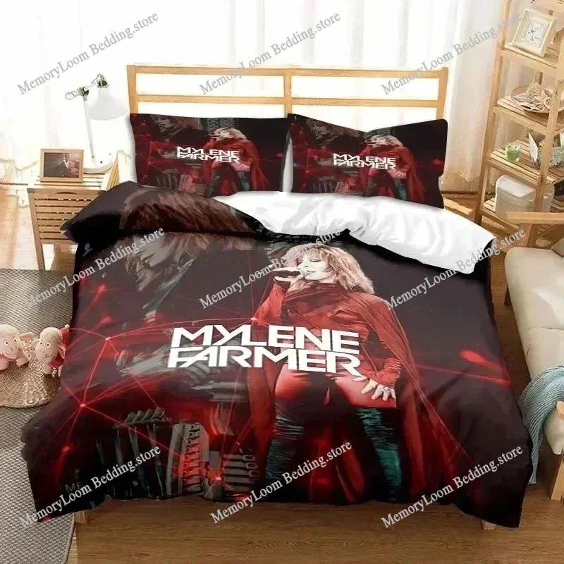 France Singer M-Mylene Farmer Bedding Sets Exquisite Bed Supplies Set Duvet Cover Comforter Set Bedding Set Luxury Birthday Gift
France Singer M-Mylene Farmer Bedding Sets Exquisite Bed Supplies Set Duvet Cover Comforter Set Bedding Set Luxury Birthday Gift