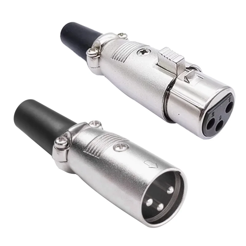 5/20Pcs Japan Style 3/4/5 Pin XLR Male XLR Female Converter XLR Microphone Audio Cable Metal Cannon Plug Connector Amplifier
5/20Pcs Japan Style 3/4/5 Pin XLR Male XLR Female Converter XLR Microphone Audio Cable Metal Cannon Plug Connector Amplifier