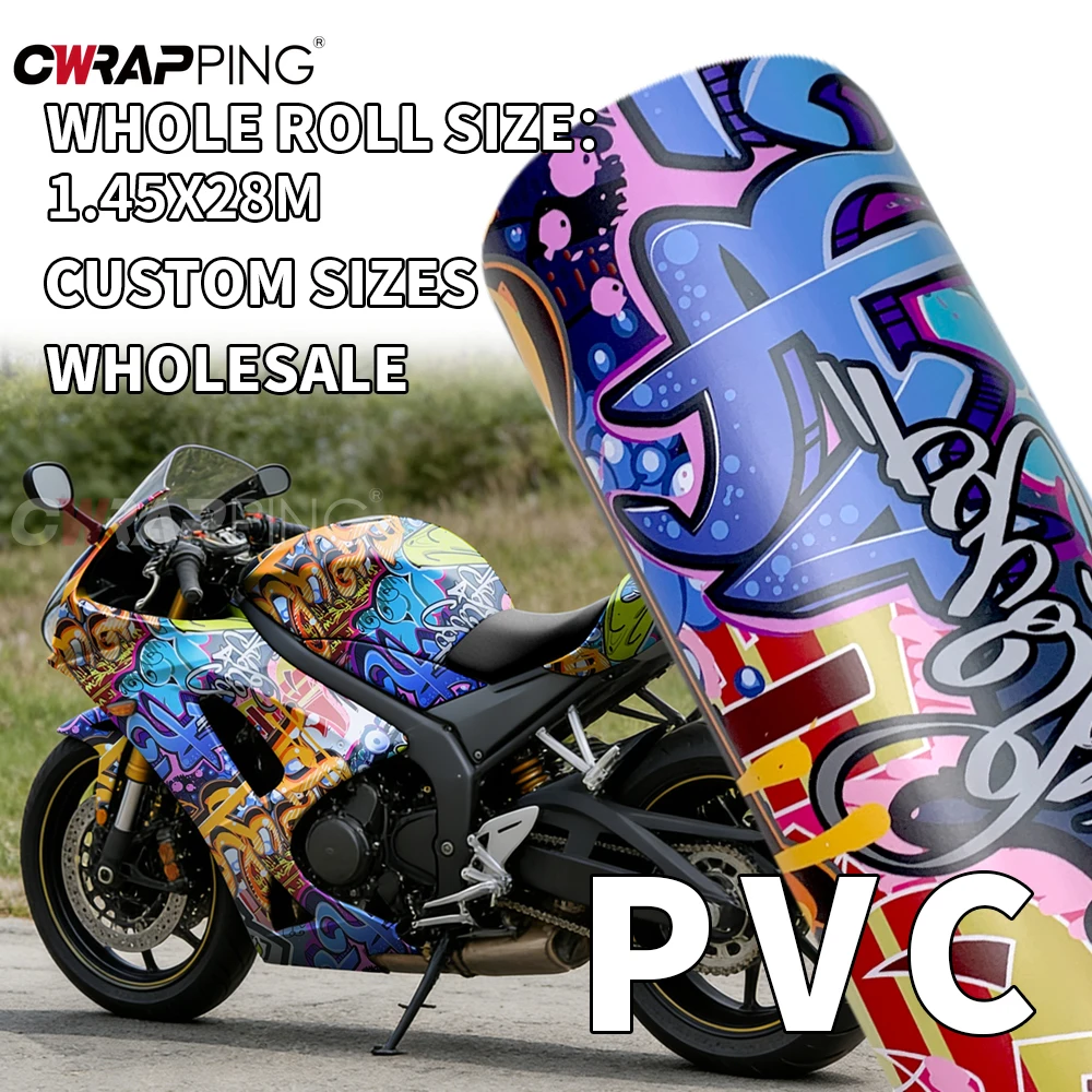 Sticker for Car Cover Self-Adhesive Film Wrapping Graffiti Printing Wrap Car Vinyl Waterproof Bubble Free Motorcycle Accessories
Sticker for Car Cover Self-Adhesive Film Wrapping Graffiti Printing Wrap Car Vinyl Waterproof Bubble Free Motorcycle Accessories