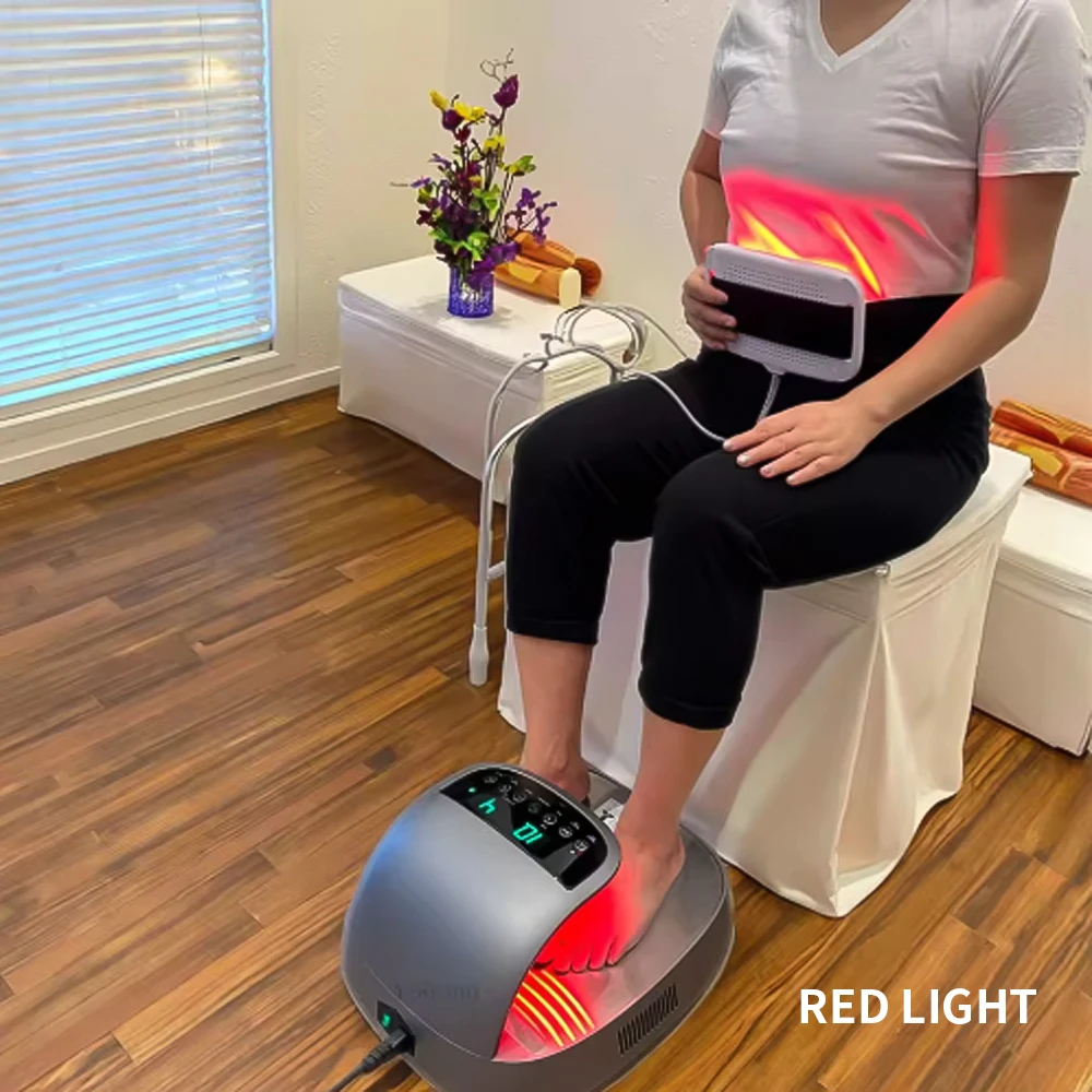 2025 Newest Plasma Technology Terahertz Foot Massager Red and Blue Light Switching Two-in-One Household Health Care Products
2025 Newest Plasma Technology Terahertz Foot Massager Red and Blue Light Switching Two-in-One Household Health Care Products