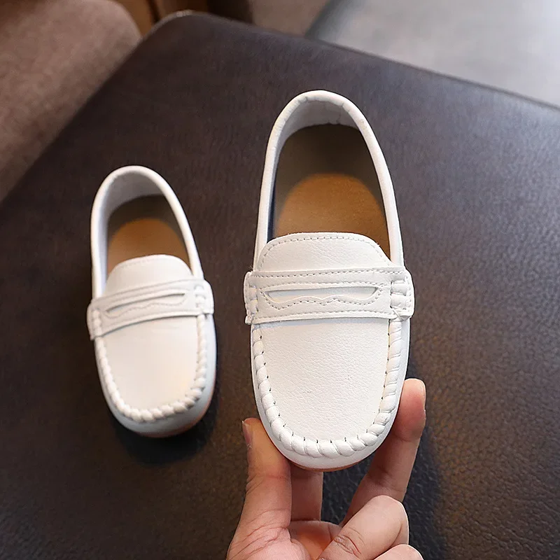 2025 Boys' Slip-On Oxford Loafers Spring Autumn Soft PU Leather Toddler Shoes Black White School Uniform Shoes for Kids
2025 Boys' Slip-On Oxford Loafers Spring Autumn Soft PU Leather Toddler Shoes Black White School Uniform Shoes for Kids