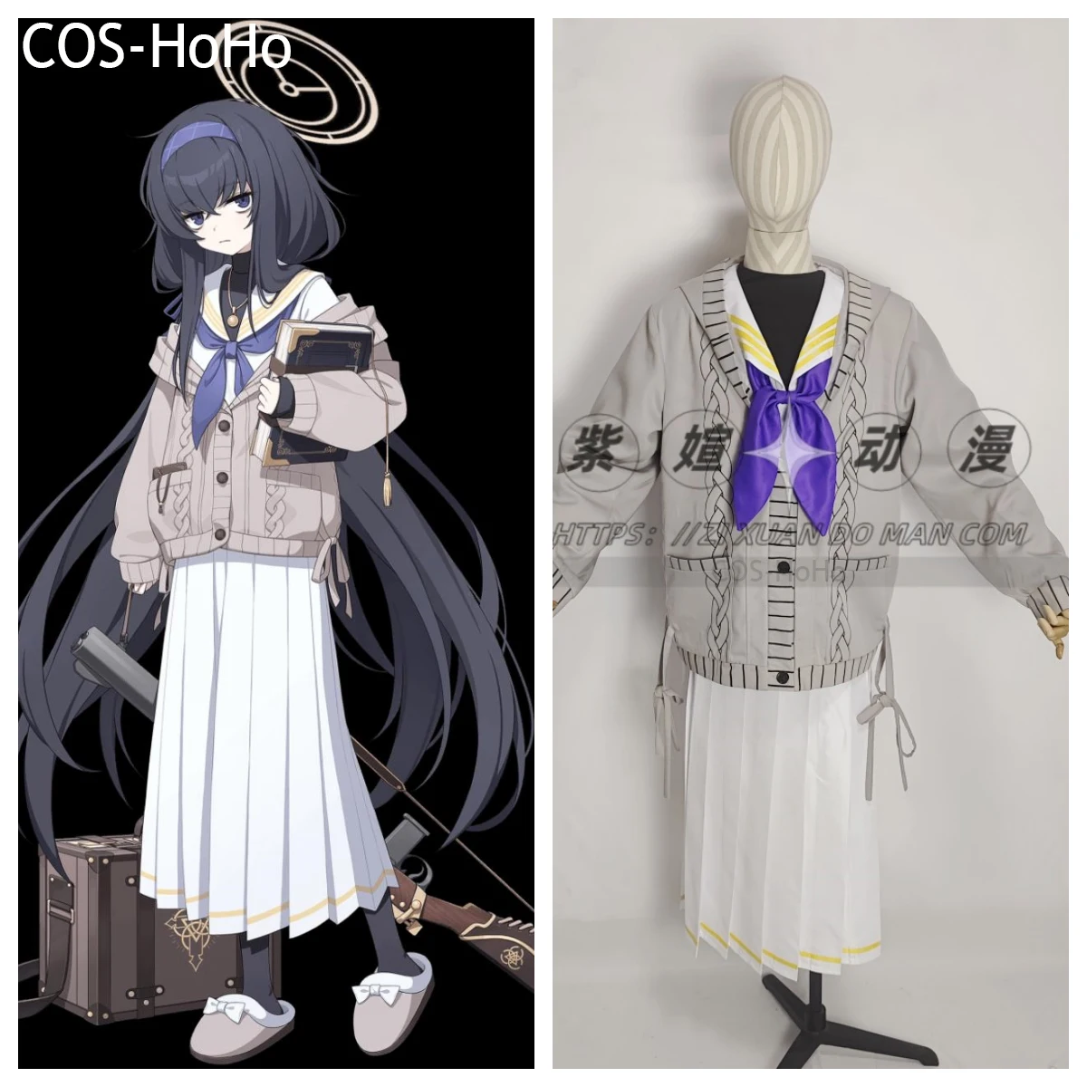 COS-HoHo Blue Archive Kozeki Ui игровой костюм прекрасная повседневная одежда униформа косплей костюм Хэллоуин вечерние наряд для ролевых игр любой размер
COS-HoHo Blue Archive Kozeki Ui игровой костюм прекрасная повседневная одежда униформа косплей костюм Хэллоуин вечерние наряд для ролевых игр любой размер