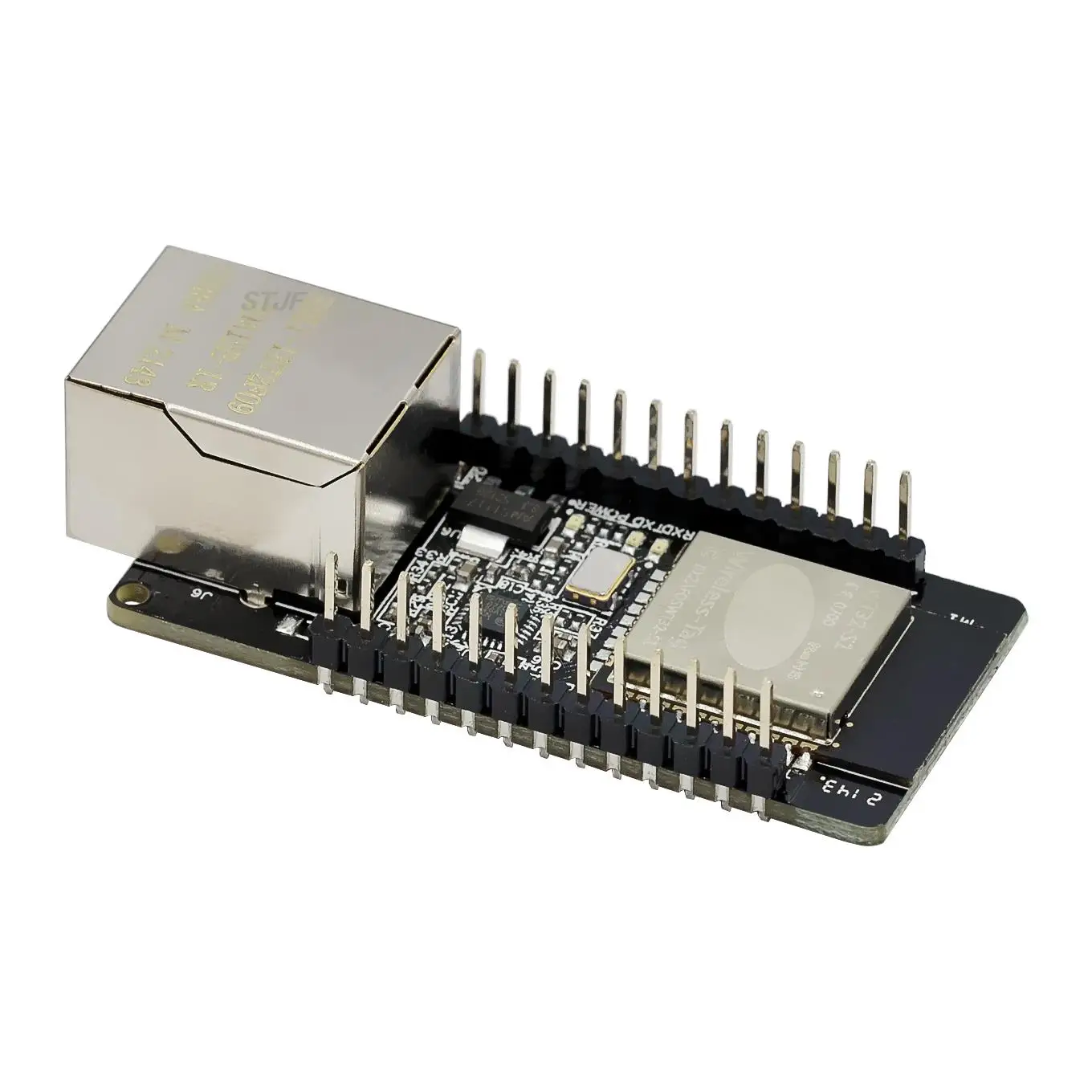 WT32-ETH01 Embedded Serial Port Networking for Bluetooth-compatible Ethernet WIFI Combo Gateway MCU ESP32 Wireless Module
WT32-ETH01 Embedded Serial Port Networking for Bluetooth-compatible Ethernet WIFI Combo Gateway MCU ESP32 Wireless Module