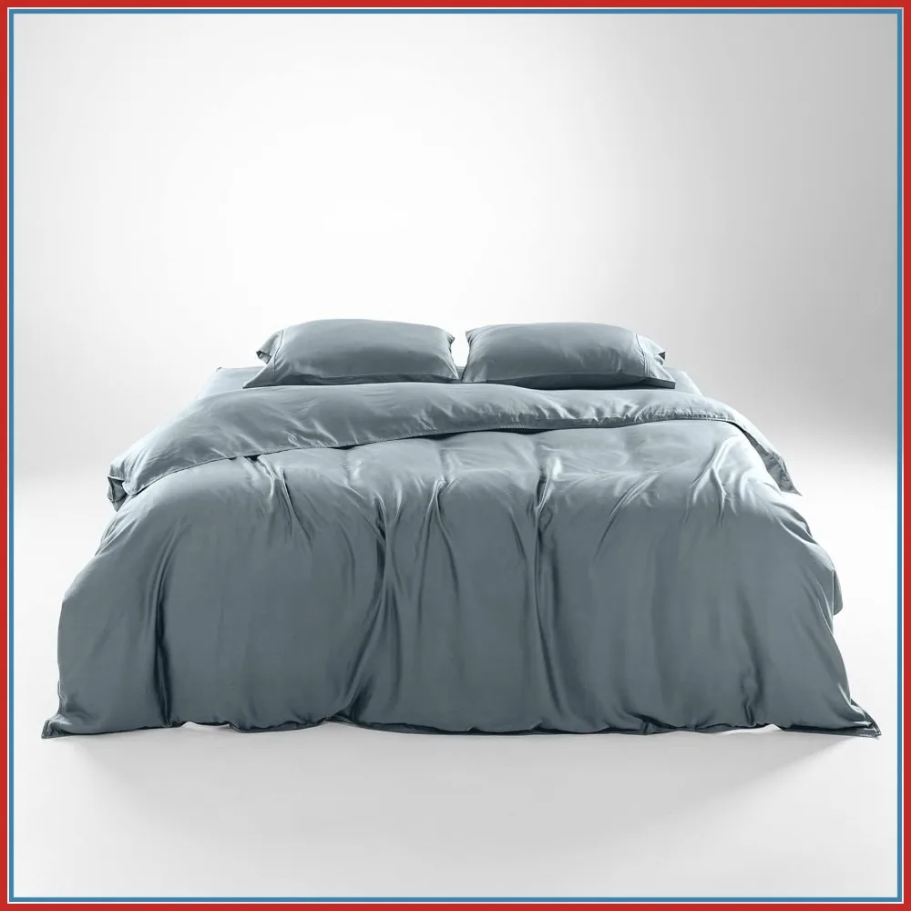 Cooling Tencel Duvet Cover Set-Hypoallergenic,Soft&Temperature Regulating with Hidden Button Closure&Corner Ties- Queen Size
Cooling Tencel Duvet Cover Set-Hypoallergenic,Soft&Temperature Regulating with Hidden Button Closure&Corner Ties- Queen Size