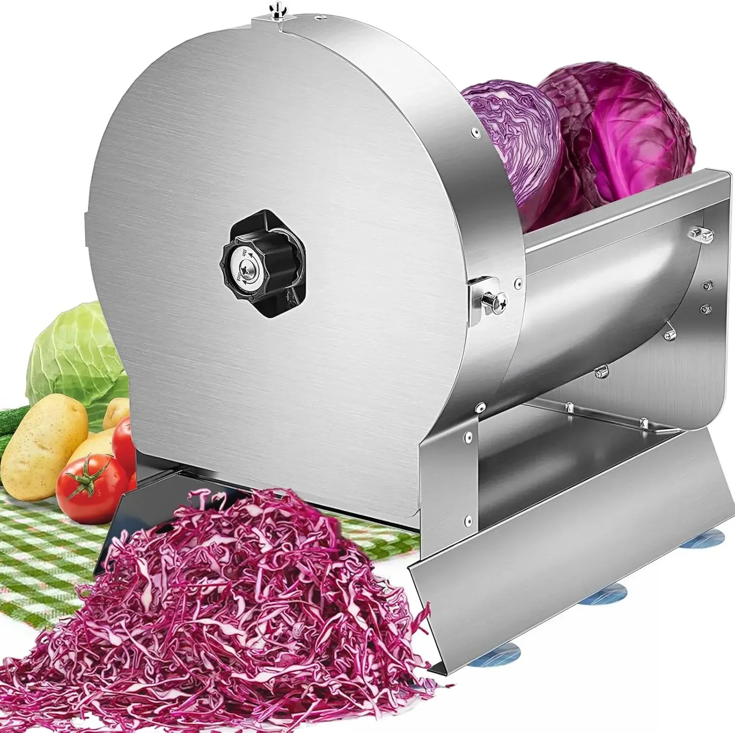 Commercial Vegetable Slicer Electric & Manual, 0–13mm,Commercial Fruit Stainless Steel Fruit Cutter Machine 2-IN-1, High-Speed F
Commercial Vegetable Slicer Electric & Manual, 0–13mm,Commercial Fruit Stainless Steel Fruit Cutter Machine 2-IN-1, High-Speed F