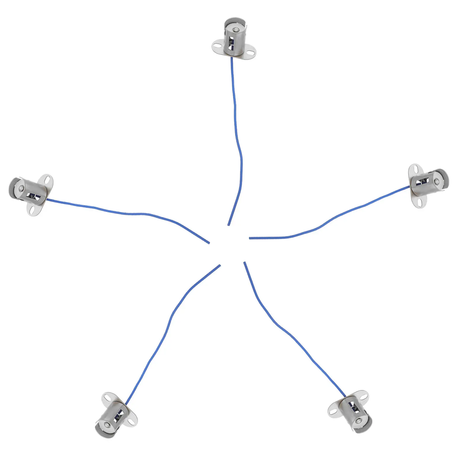 Комплект из 5 металлических патронов B15 с быстроразъемным соединением для автомобильных и прицепных ламп, внутреннего освещения
Комплект из 5 металлических патронов B15 с быстроразъемным соединением для автомобильных и прицепных ламп, внутреннего освещения