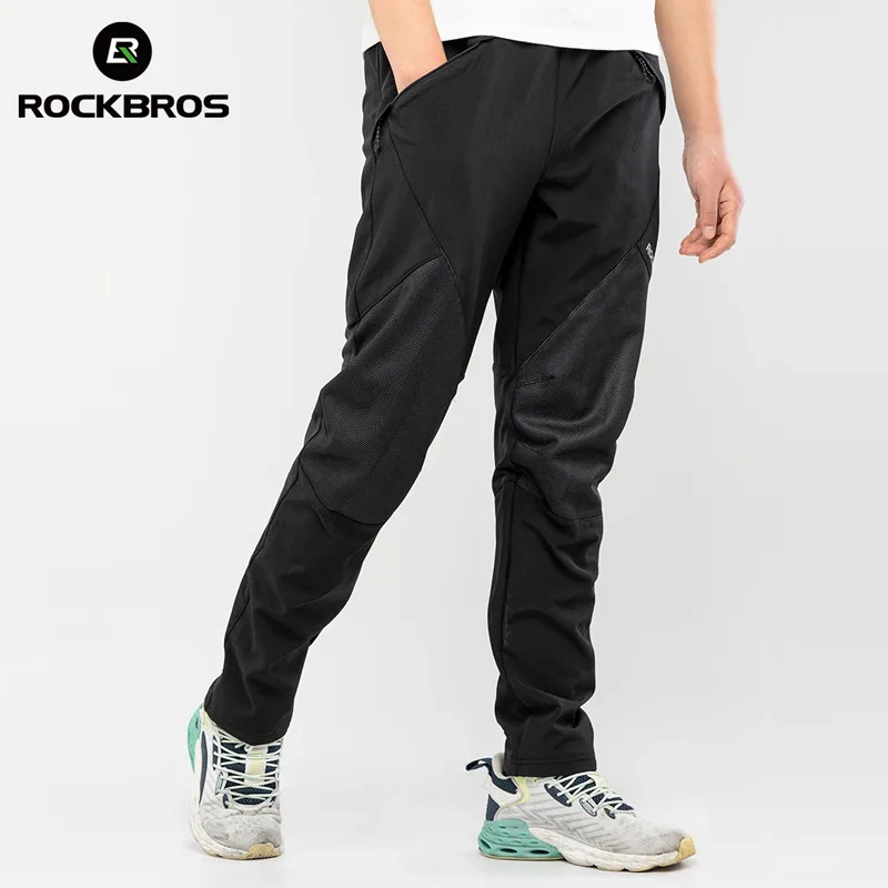 ROCKBROS Winter Cycling Pants for Men Women Windproof Breathable Fleeced Long Sports Running Camping Reflective Bike Pants
ROCKBROS Winter Cycling Pants for Men Women Windproof Breathable Fleeced Long Sports Running Camping Reflective Bike Pants