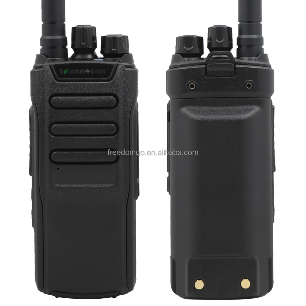 Wanneton DP8500 FM-радио 10 Вт, высокая мощность, 4800 мАч, большая емкость, портативная беспроводная рация Waikie с интеллектуальным цифровым управлением
Wanneton DP8500 FM-радио 10 Вт, высокая мощность, 4800 мАч, большая емкость, портативная беспроводная рация Waikie с интеллектуальным цифровым управлением