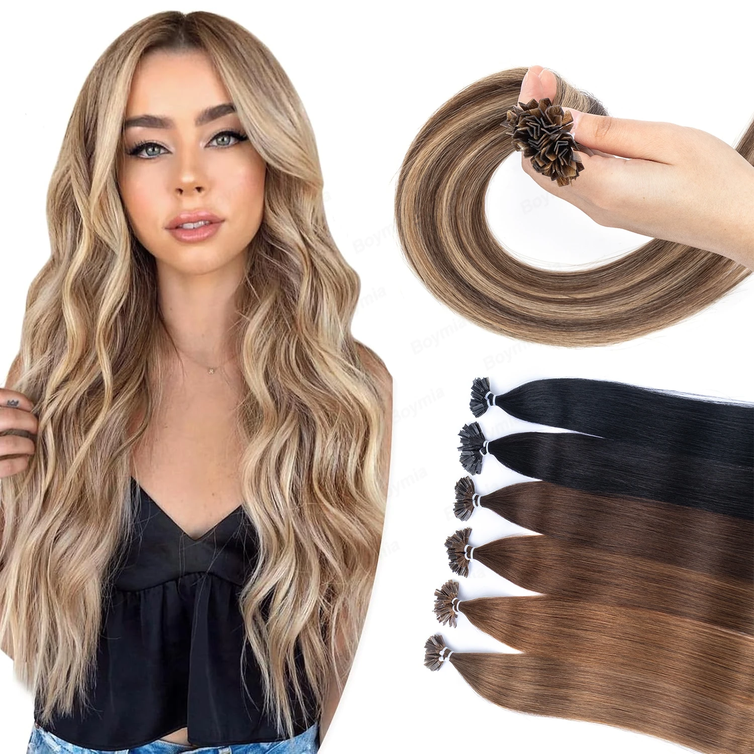 K Tip Hair Extensions Human Hair Keratin Hot Fusion Hair Extension Natural Straight Italy Keratin Machine Remy 12-22inch K tip
K Tip Hair Extensions Human Hair Keratin Hot Fusion Hair Extension Natural Straight Italy Keratin Machine Remy 12-22inch K tip