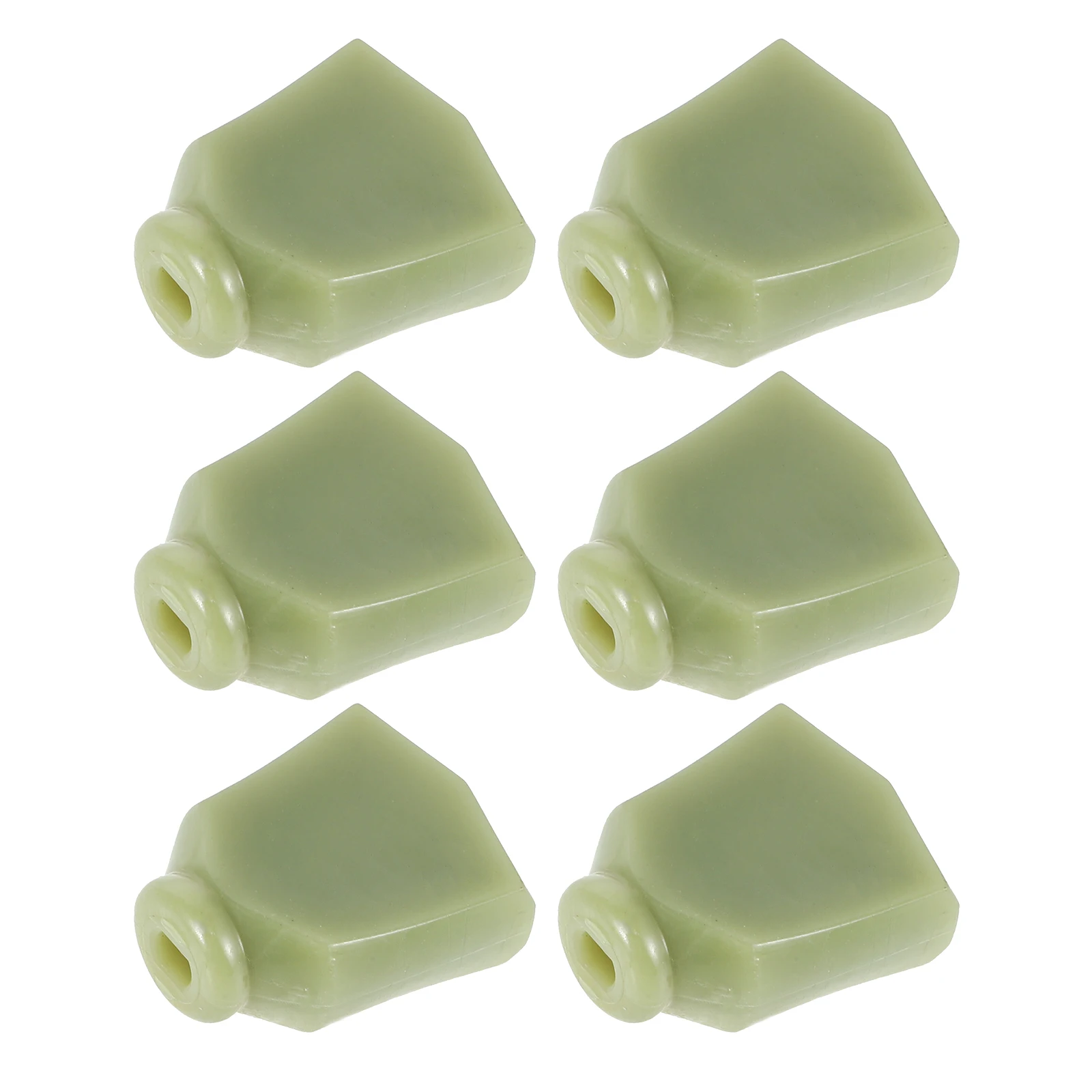 6 Pcs Guitar Tuner Handles Electric Pegs Knobs Green Jade Color Bass Accessories Durable Plastic Universal Compatibility
6 Pcs Guitar Tuner Handles Electric Pegs Knobs Green Jade Color Bass Accessories Durable Plastic Universal Compatibility