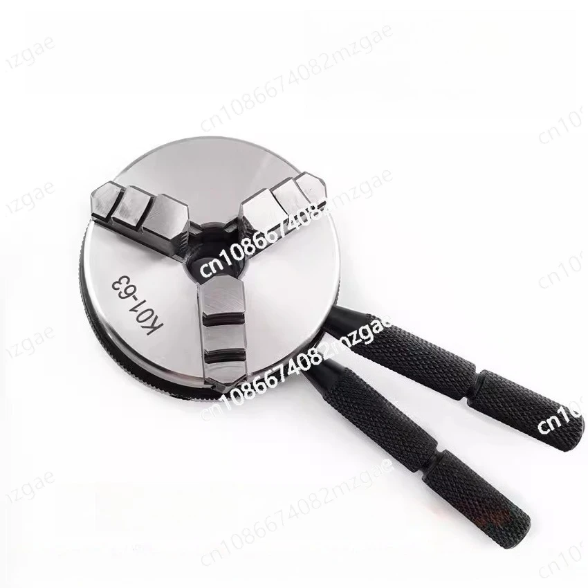 K01-63 Mini Lathe Chuck Three Jaw Manual Self-Centering Chuck Thread Mounted for CNC Precision Instruments
K01-63 Mini Lathe Chuck Three Jaw Manual Self-Centering Chuck Thread Mounted for CNC Precision Instruments