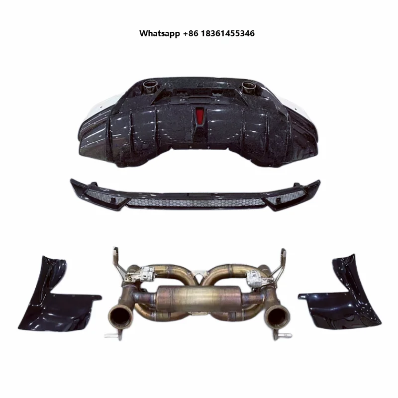 For Huracan LP610 LP580 Body Kit Factory Direct Sales P-style High-quality 3K Carbon Fiber Rear Bumper Exhaust
For Huracan LP610 LP580 Body Kit Factory Direct Sales P-style High-quality 3K Carbon Fiber Rear Bumper Exhaust