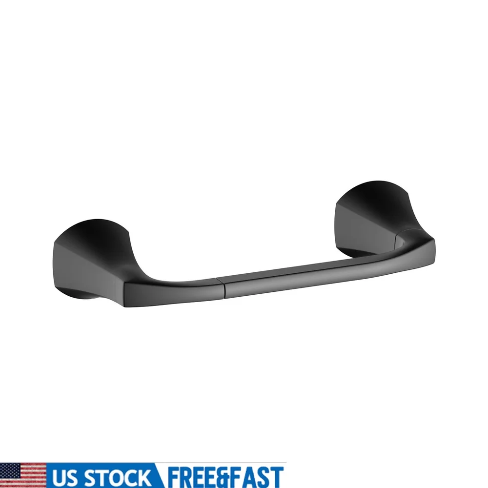 Wall Mount Toilet Paper Holder Simple Flare Style Modern Design Matte Black Finish Bathroom Hardware Included Easy Installation
Wall Mount Toilet Paper Holder Simple Flare Style Modern Design Matte Black Finish Bathroom Hardware Included Easy Installation
