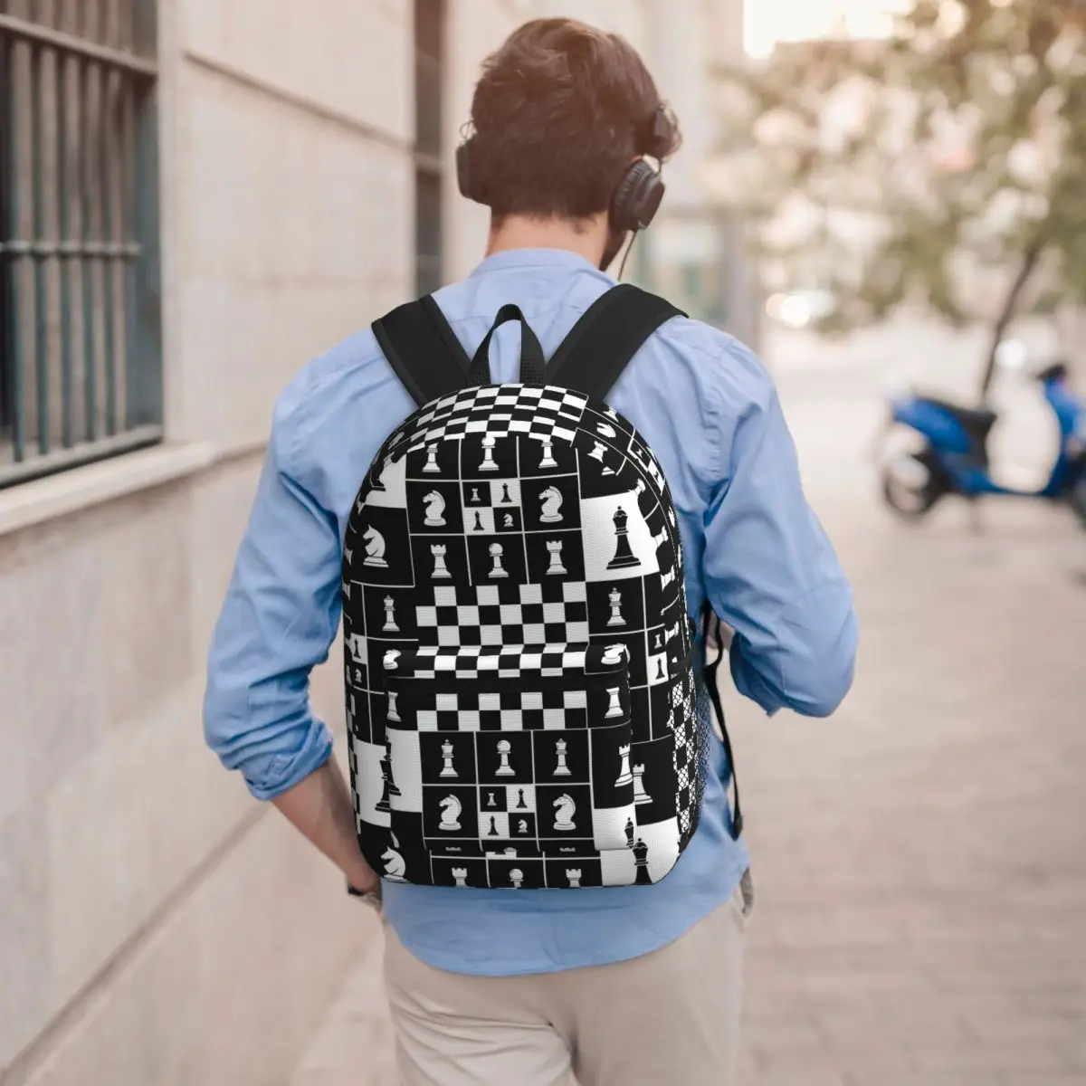 Chess Pieces On Board Chessboard Backpack Boys Girls BookBag Children School Bag Computer Shoulder Bags for Men Women
Chess Pieces On Board Chessboard Backpack Boys Girls BookBag Children School Bag Computer Shoulder Bags for Men Women