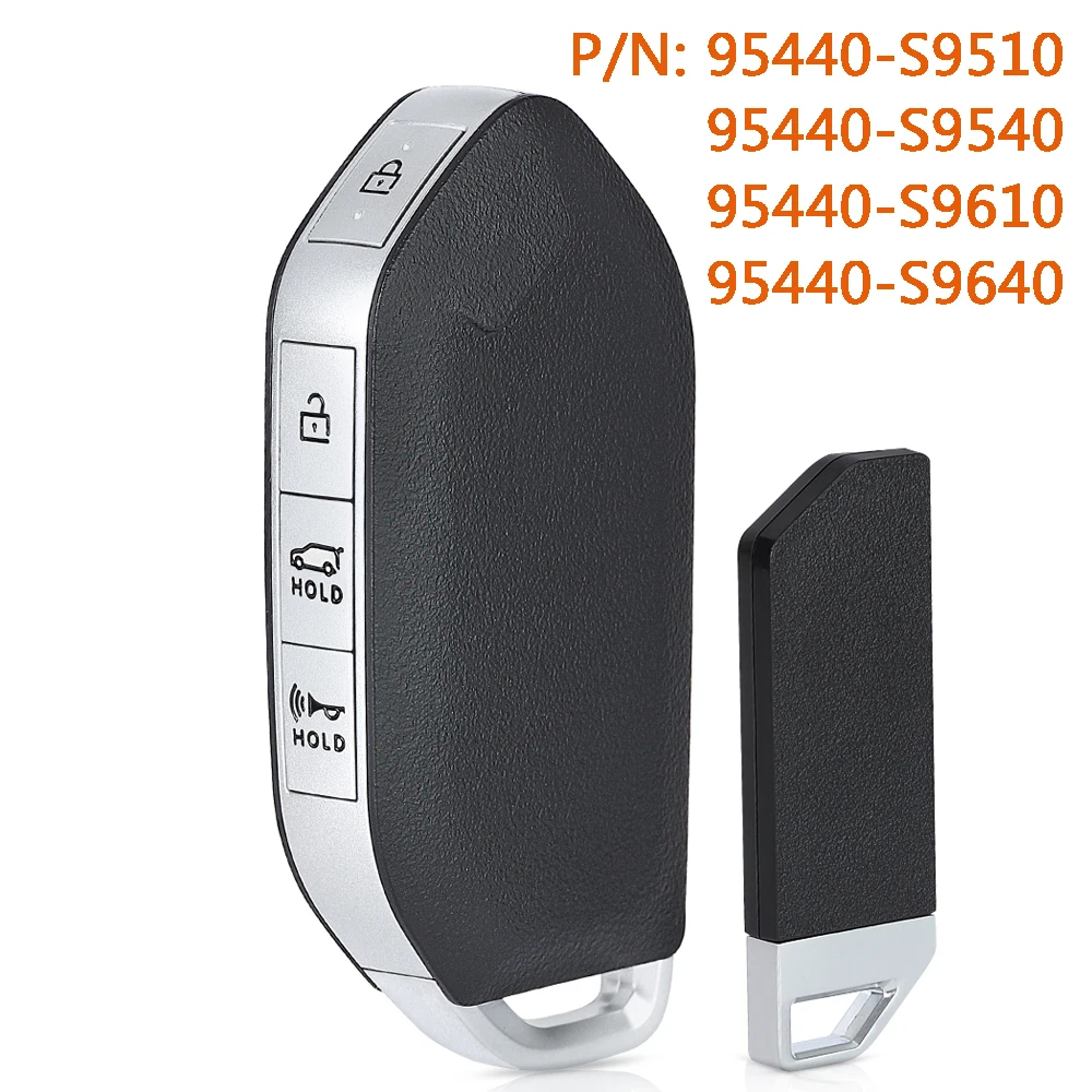 KEYECU 95440-S9510 95440-S9540 95440-S9610 95440-S9640 Smart Remote Key Fob for KIA Telluride 2022 2023 2024 TQ8-FOB-4F71 433MHz
KEYECU 95440-S9510 95440-S9540 95440-S9610 95440-S9640 Smart Remote Key Fob for KIA Telluride 2022 2023 2024 TQ8-FOB-4F71 433MHz