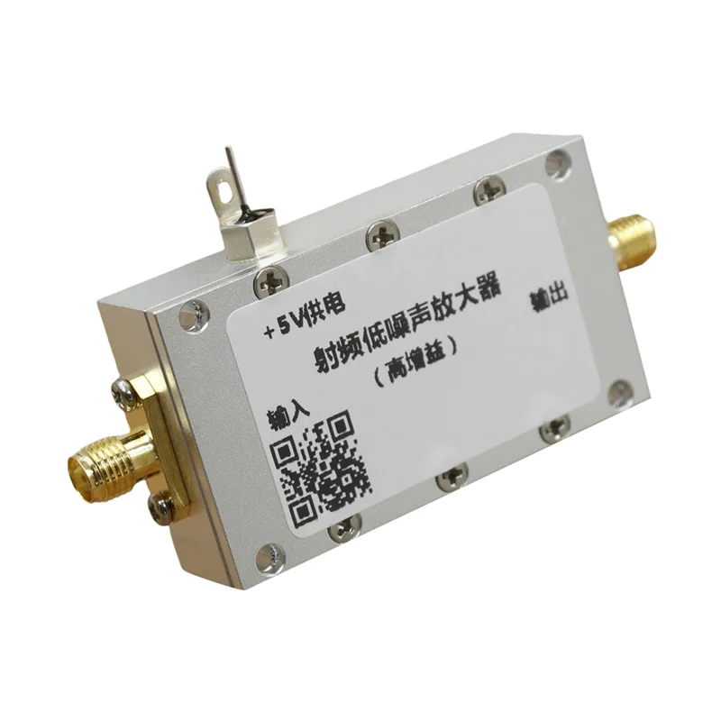A31R-0.01-4G RF малошумящий усилитель с усилением 40 дБ для LNA UHF VHF GPS анализатор спектра RF малошумящий усилитель
A31R-0.01-4G RF малошумящий усилитель с усилением 40 дБ для LNA UHF VHF GPS анализатор спектра RF малошумящий усилитель