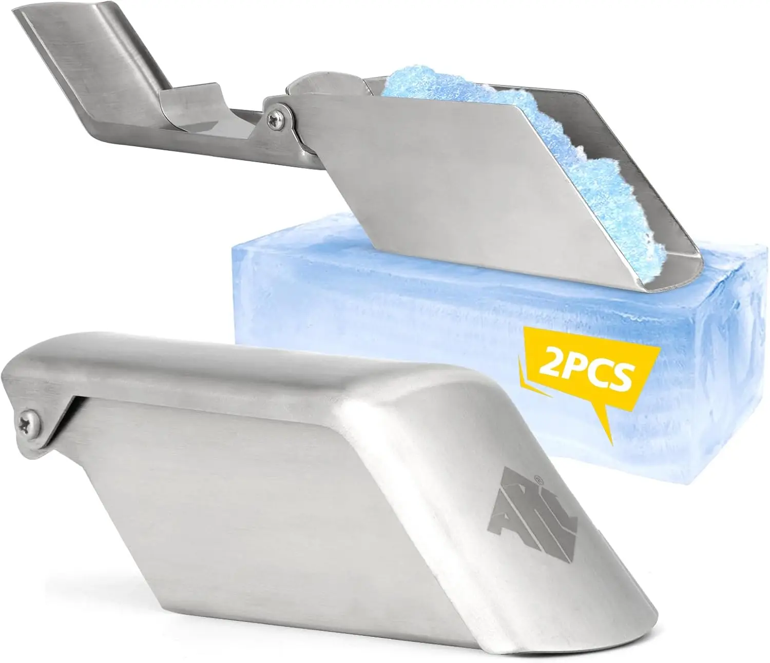 2 PCS Hand Ice Shaver with Adjustable Blade, Stainless Steel Ice Machine for Snow Cones & Juice
2 PCS Hand Ice Shaver with Adjustable Blade, Stainless Steel Ice Machine for Snow Cones & Juice