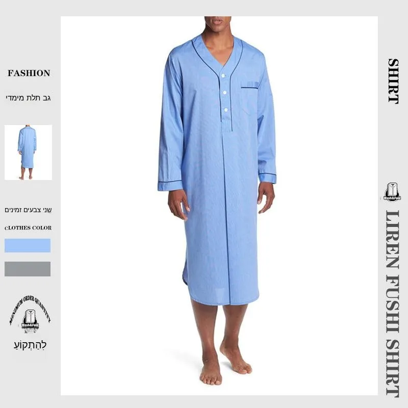 Men's Long Sleeve Standing Collar Robe Style Clothing Ethnic Traditional Zhongshan Suit Door Tube Design Autumn Fashion Menswear
Men's Long Sleeve Standing Collar Robe Style Clothing Ethnic Traditional Zhongshan Suit Door Tube Design Autumn Fashion Menswear