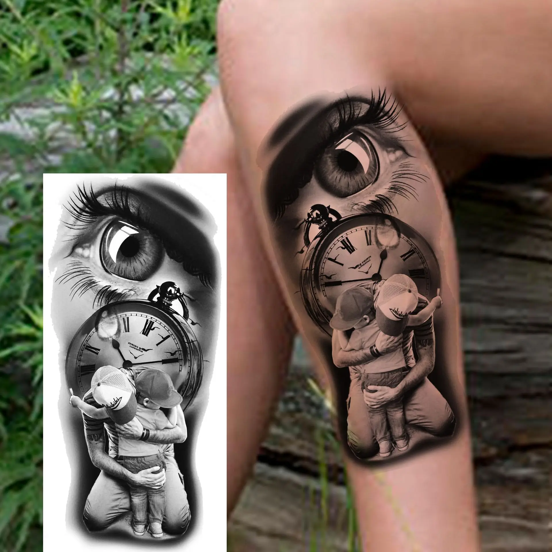 Temporary Tattoo Stickers Family Design Waterproof Realistic Fade Resistant Durability for Calf Arm Premium
Temporary Tattoo Stickers Family Design Waterproof Realistic Fade Resistant Durability for Calf Arm Premium