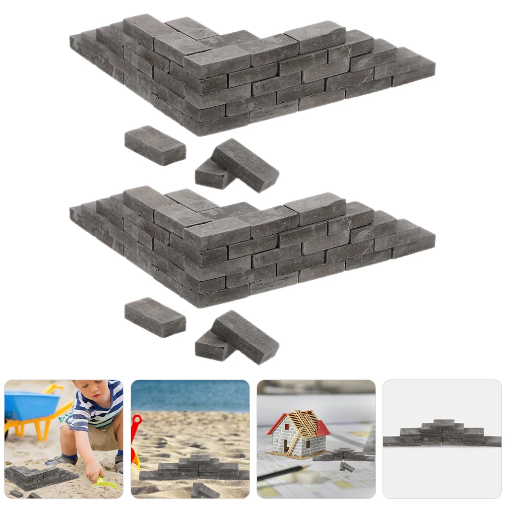 100 Pcs Mini Bricks Sand Table Construction Toy Blocks Dollhouse Grey Simulation Masonry Micro Landscape Brick Handmade DIY
100 Pcs Mini Bricks Sand Table Construction Toy Blocks Dollhouse Grey Simulation Masonry Micro Landscape Brick Handmade DIY
