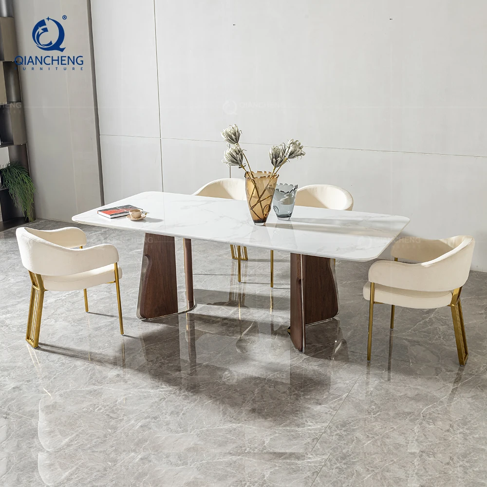 Modern Large Design Patent Wood Dining Set OEM Luxury Custom New Design Marble Dining Table Apartment Furniture
Modern Large Design Patent Wood Dining Set OEM Luxury Custom New Design Marble Dining Table Apartment Furniture