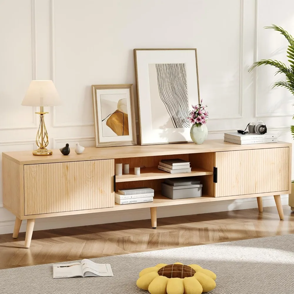 mid-century modern TV stand, TV console for TVs , entertainment center with storage
mid-century modern TV stand, TV console for TVs , entertainment center with storage
