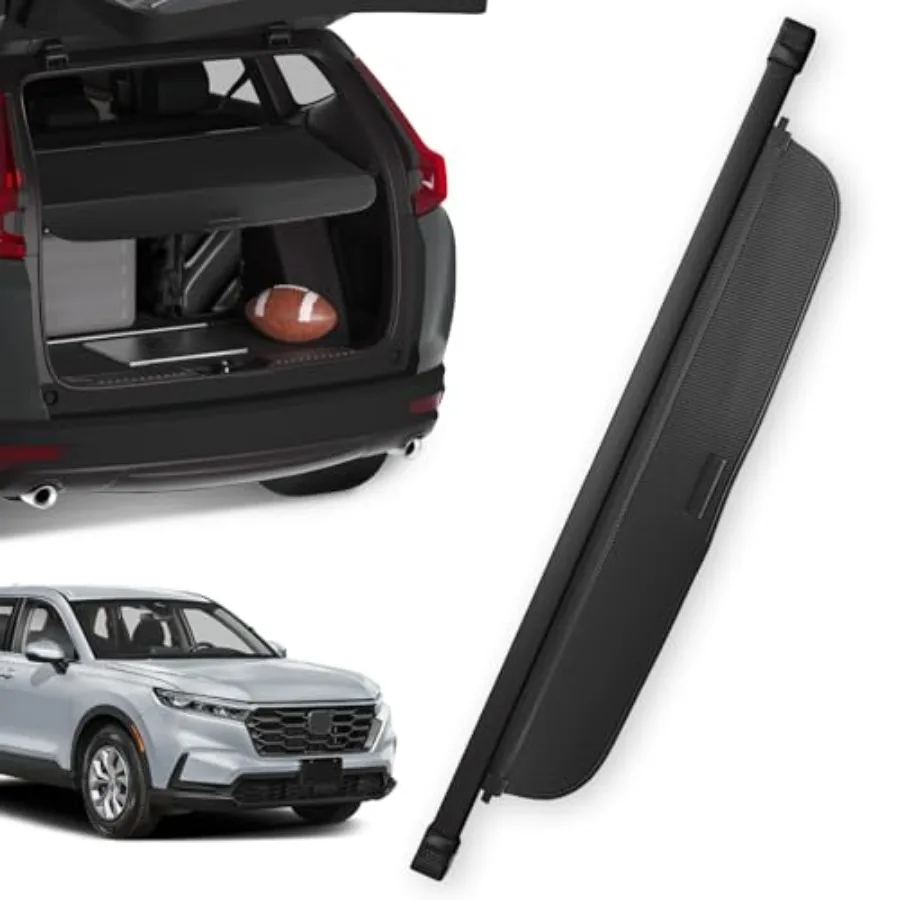 Retractable Cargo Cover for Honda CRV 2023-2025 2026 - Trunk Cover, Car Accessories, Anti-Peeping Luggage Privacy Shield for CR
Retractable Cargo Cover for Honda CRV 2023-2025 2026 - Trunk Cover, Car Accessories, Anti-Peeping Luggage Privacy Shield for CR