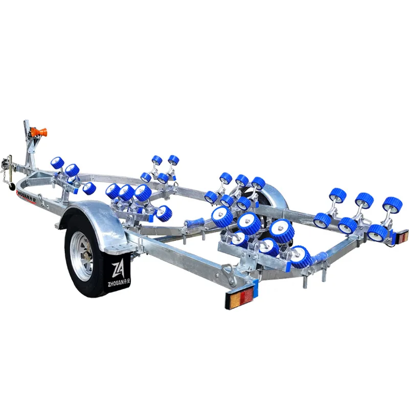 Non Braked Rubber Boat Trailer 400KG Load 3.6m Marine Boat Trailer Kit Inflatable Boat Trailer with Roller
Non Braked Rubber Boat Trailer 400KG Load 3.6m Marine Boat Trailer Kit Inflatable Boat Trailer with Roller