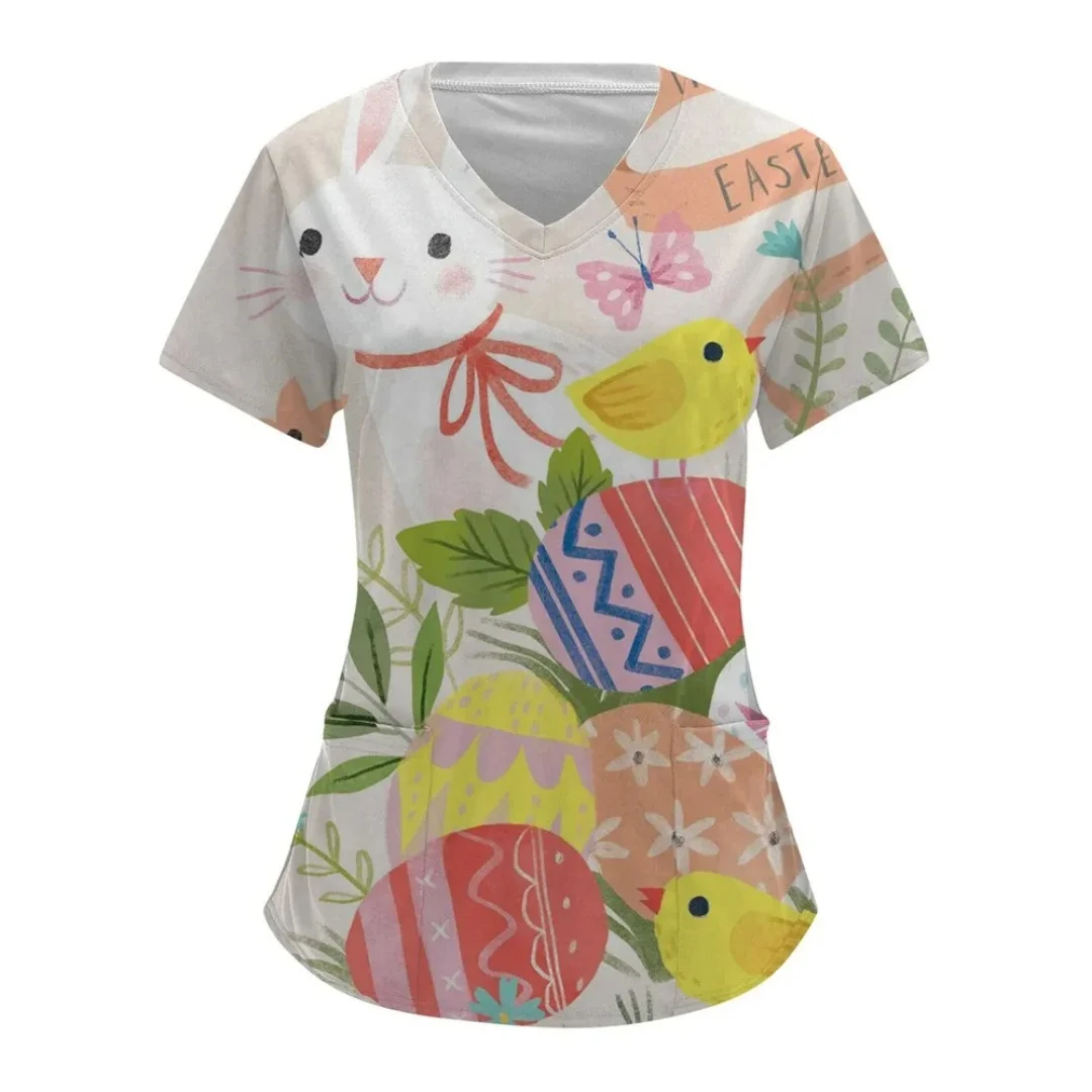 New Fashion Clinic Medical Working T-Shirt for Women Hospital Healthcare T-Shirt Short Sleeve Nurse Uniform Workwear Top Nursing
New Fashion Clinic Medical Working T-Shirt for Women Hospital Healthcare T-Shirt Short Sleeve Nurse Uniform Workwear Top Nursing