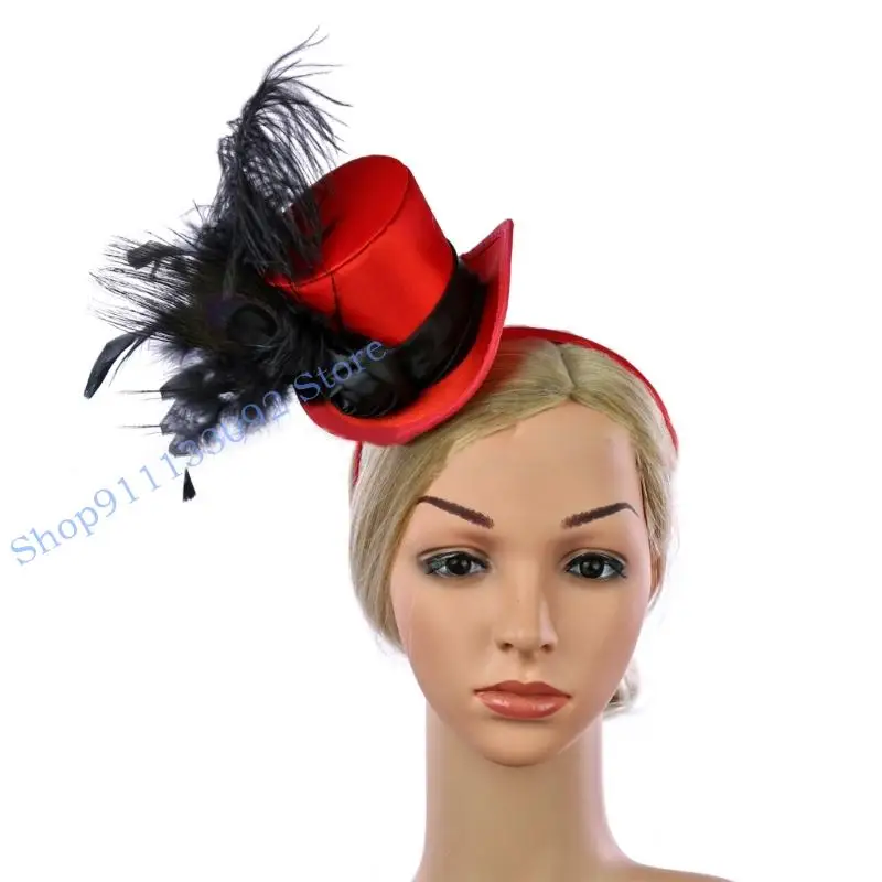 H9ED Headwear с розовой шляпой на Хэллоуин Рождественская Новая Год свадебной вечеринки 1920 -х годов Tophat Elegant для свадьбы
H9ED Headwear с розовой шляпой на Хэллоуин Рождественская Новая Год свадебной вечеринки 1920 -х годов Tophat Elegant для свадьбы